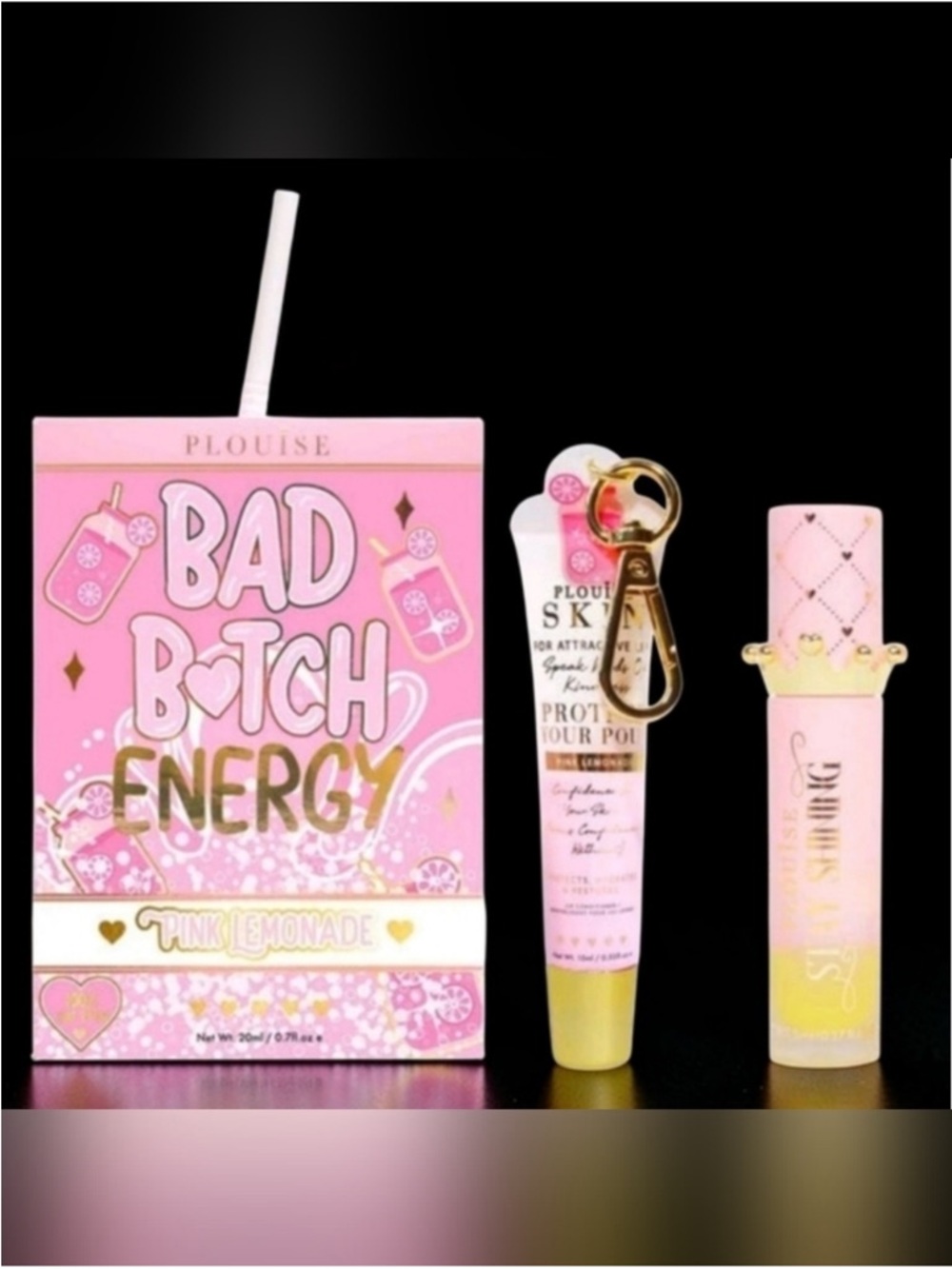 Empty p Louise Bad B**ch Energy Pink Lemonade Lip Duo